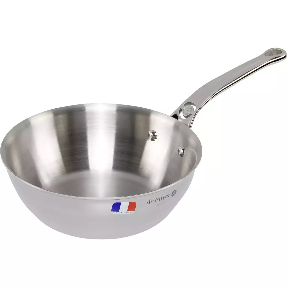 De Buyer Τηγάνι Ανοξείδωτο Διαμέτρου Ø20cm 3736-20 - Image 5