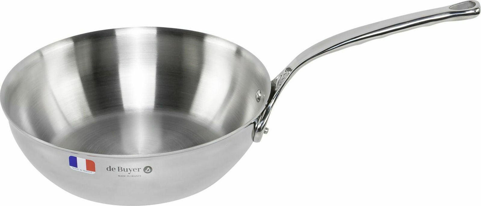 De Buyer Τηγάνι Ανοξείδωτο Διαμέτρου Ø20cm 3736-20 - Image 3