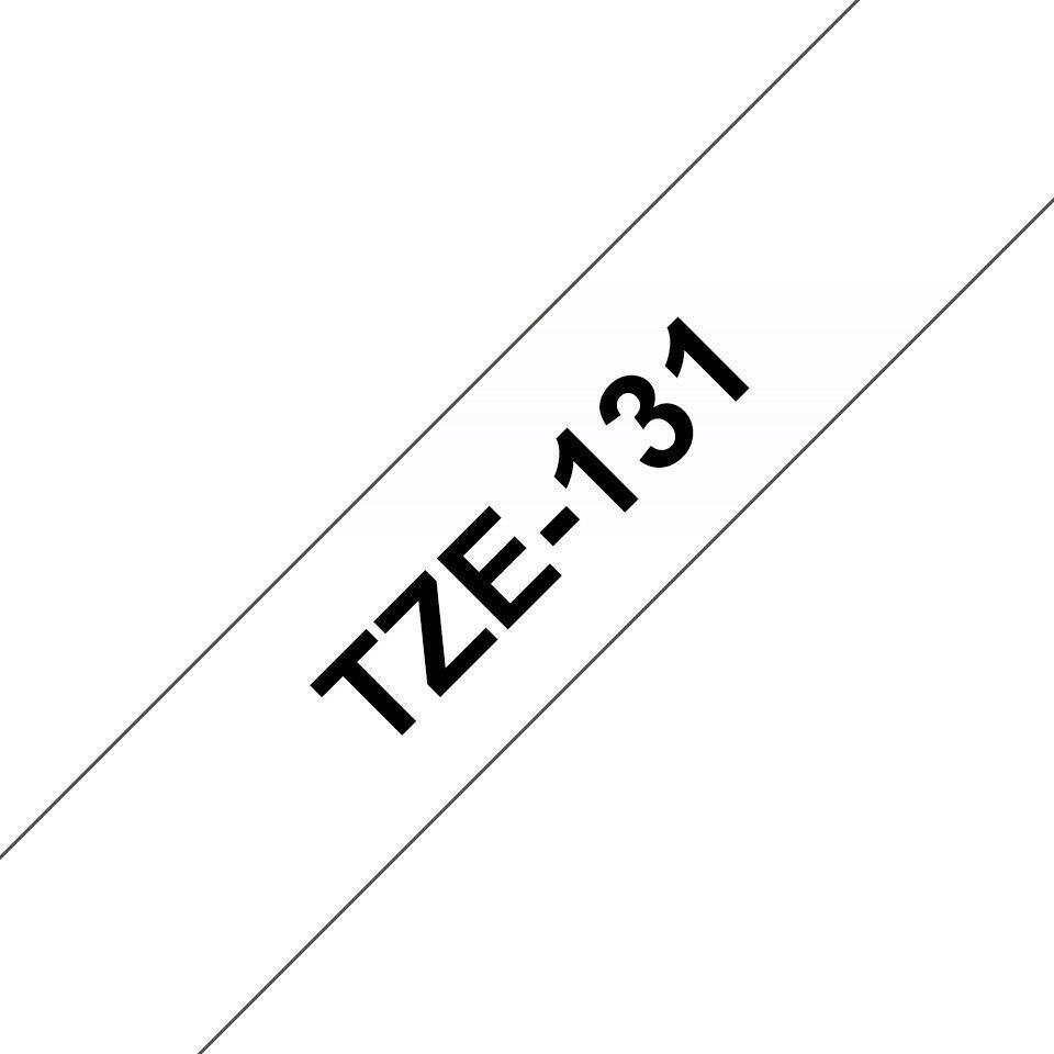 Brother TZE131S Ταινία Ετικετογράφου 4m x 12mm σε Διάφανο Χρώμα - Image 4