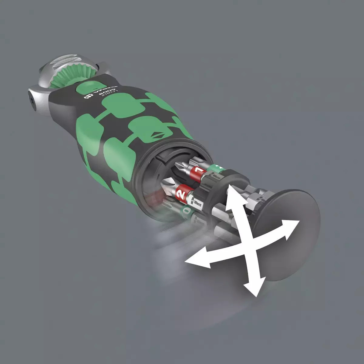 Wera Κατσαβίδι με Εναλλασσόμενες Μύτες 8009 Zyklop - Image 6