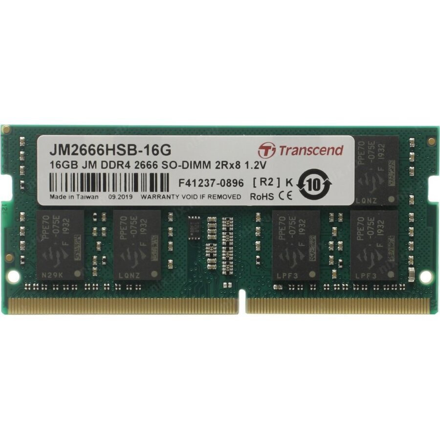 Transcend Jetram DDR4 με Module 1x16GB και Ταχύτητα 2666 για Laptop JM2666HSB-16G - Image 4