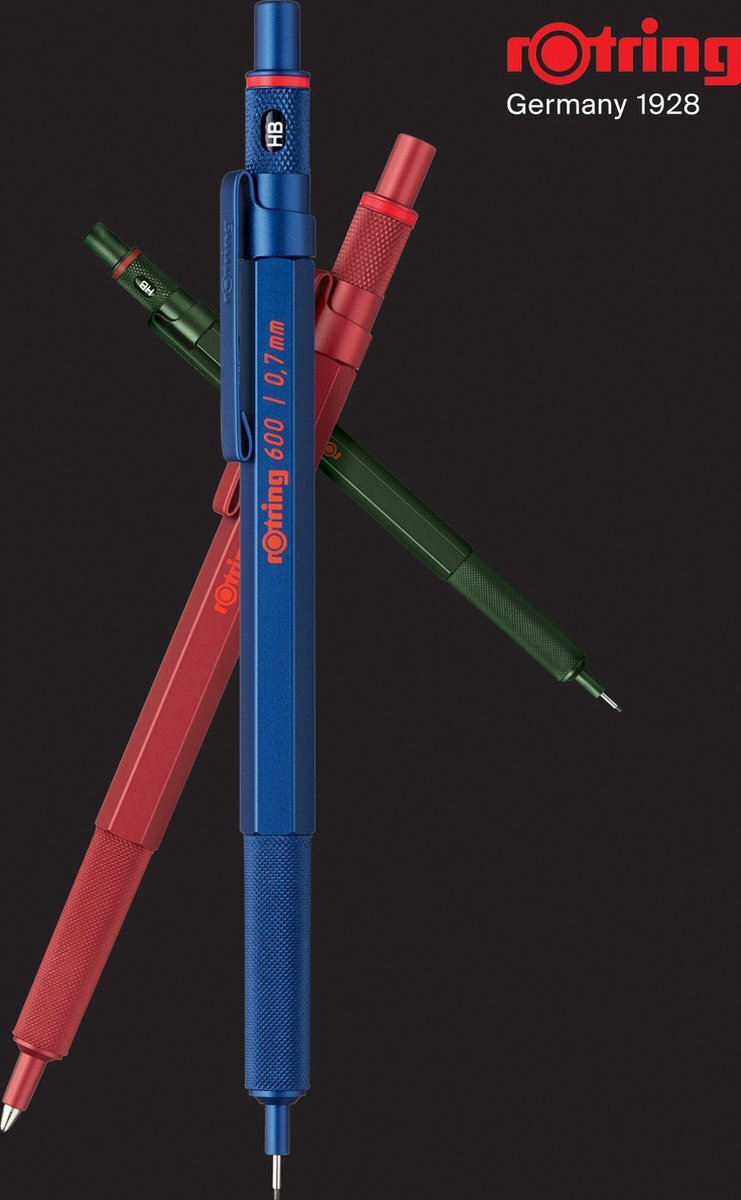 Rotring 600 Green Mechanical Pencil 0,5mm 3026981142680 - Image 6