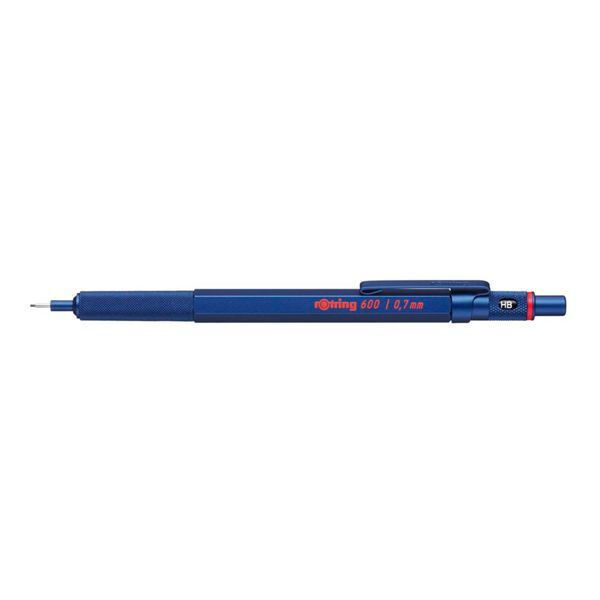 Rotring 600 Μηχανικό Μολύβι Σχεδίου Μεταλλικό 0.7mm 1τμχ Μπλε - Image 10