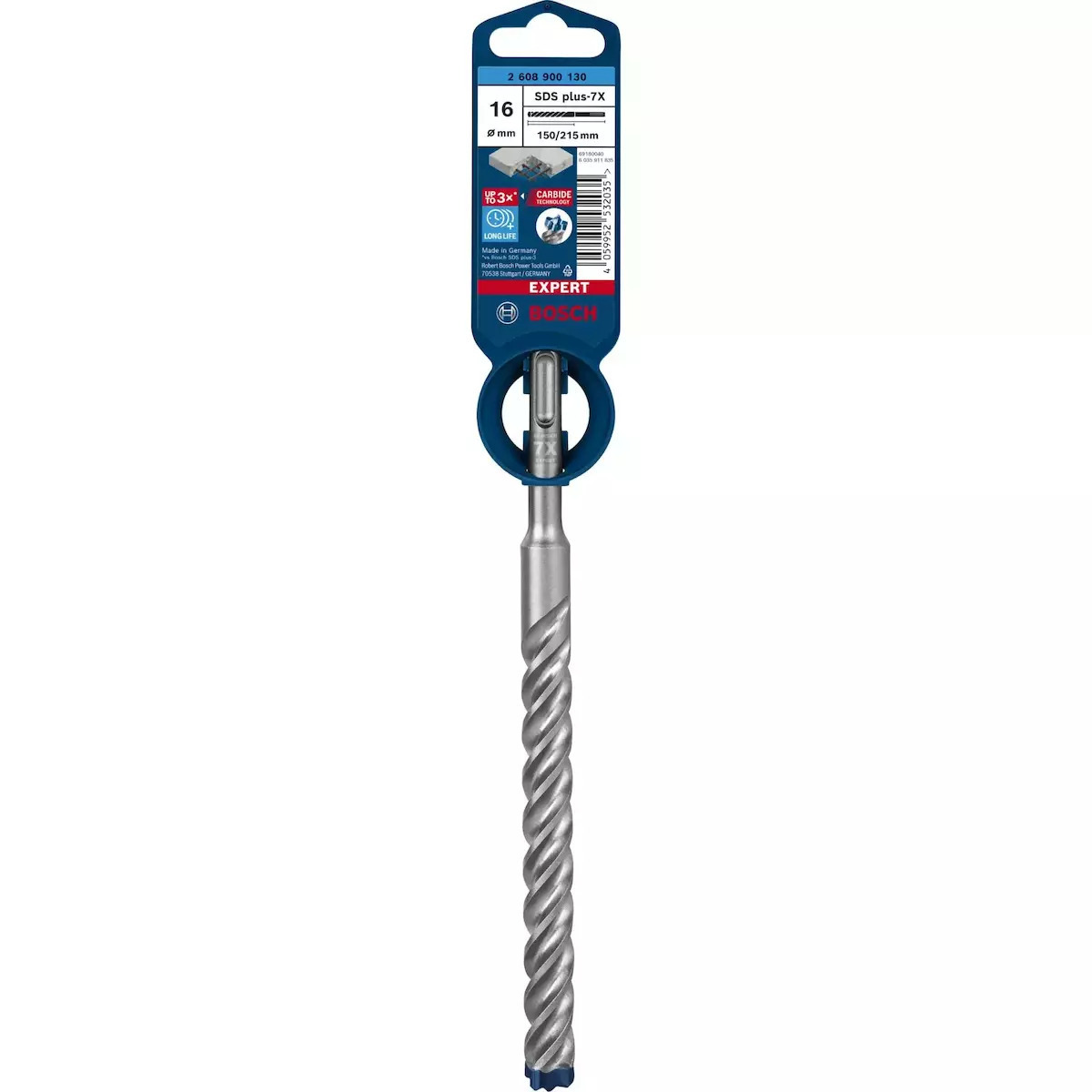 Bosch Τρυπάνι με SDS Plus Στέλεχος για Δομικά Υλικά 16x150mm - Image 3