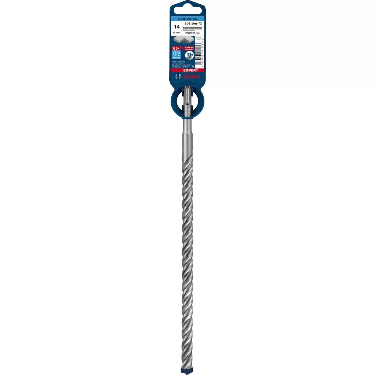 Bosch Τρυπάνι Καρβιδίου με SDS Plus Στέλεχος για Δομικά Υλικά 14x315mm - Image 3