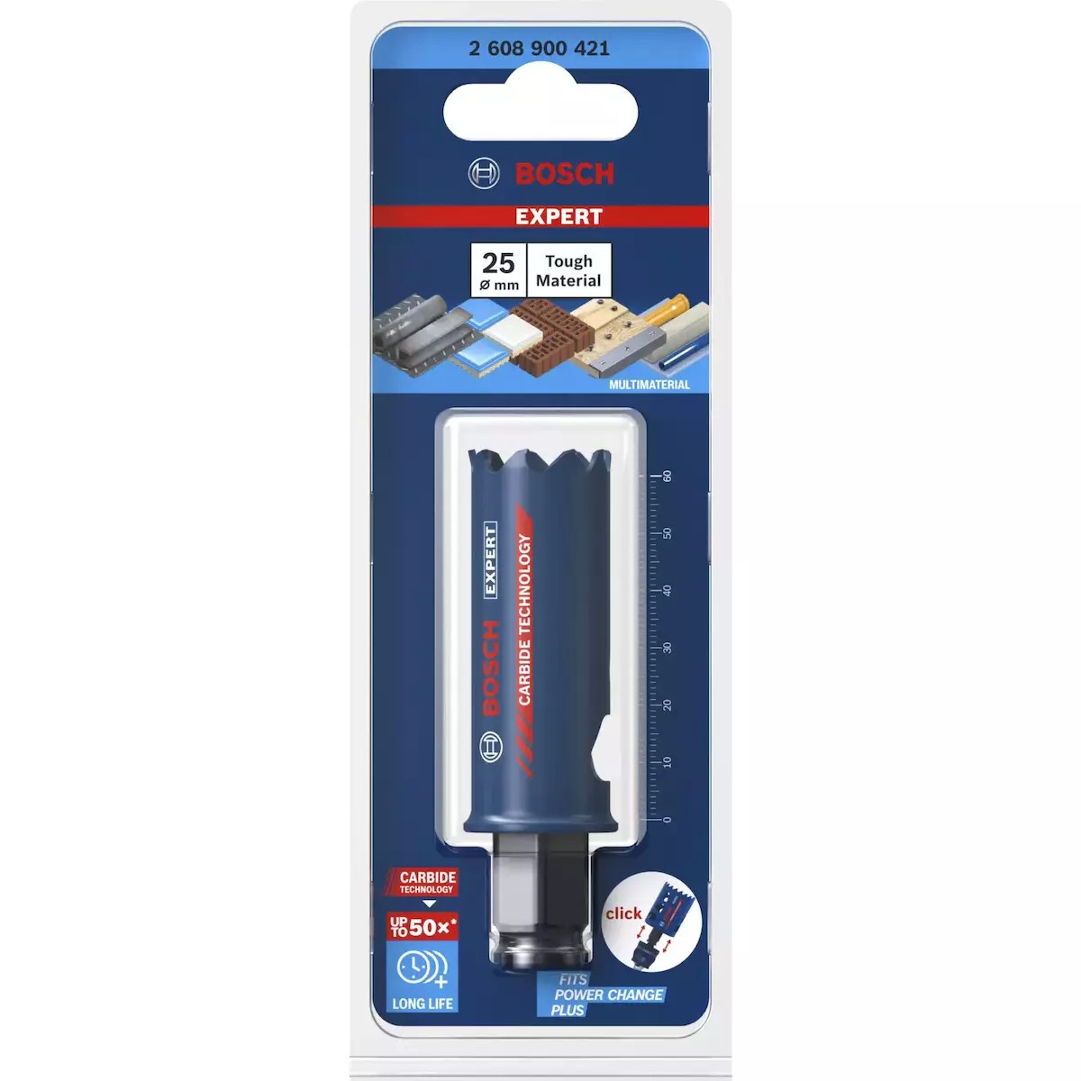 Bosch Ποτηροπρίονο Expert Toughmaterial με Διάμετρο 25mm για Ξύλο και Μέταλλο - Image 4