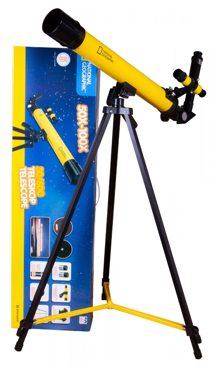 National Geographic 50/600 Telescope with AZ Mount Διοπτρικό Τηλεσκόπιο - Image 6