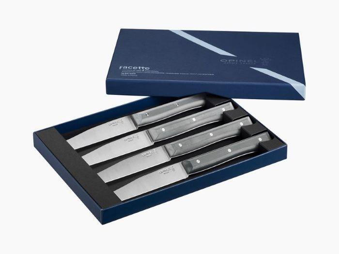 Opinel Facette Μαχαίρια Φαγητού από Ανοξείδωτο Ατσάλι 11cm 002565 4τμχ - Image 3