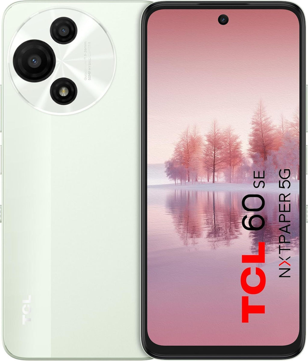TCL 60 SE NxtPaper 5G Dual SIM (8/256GB) Mint Green