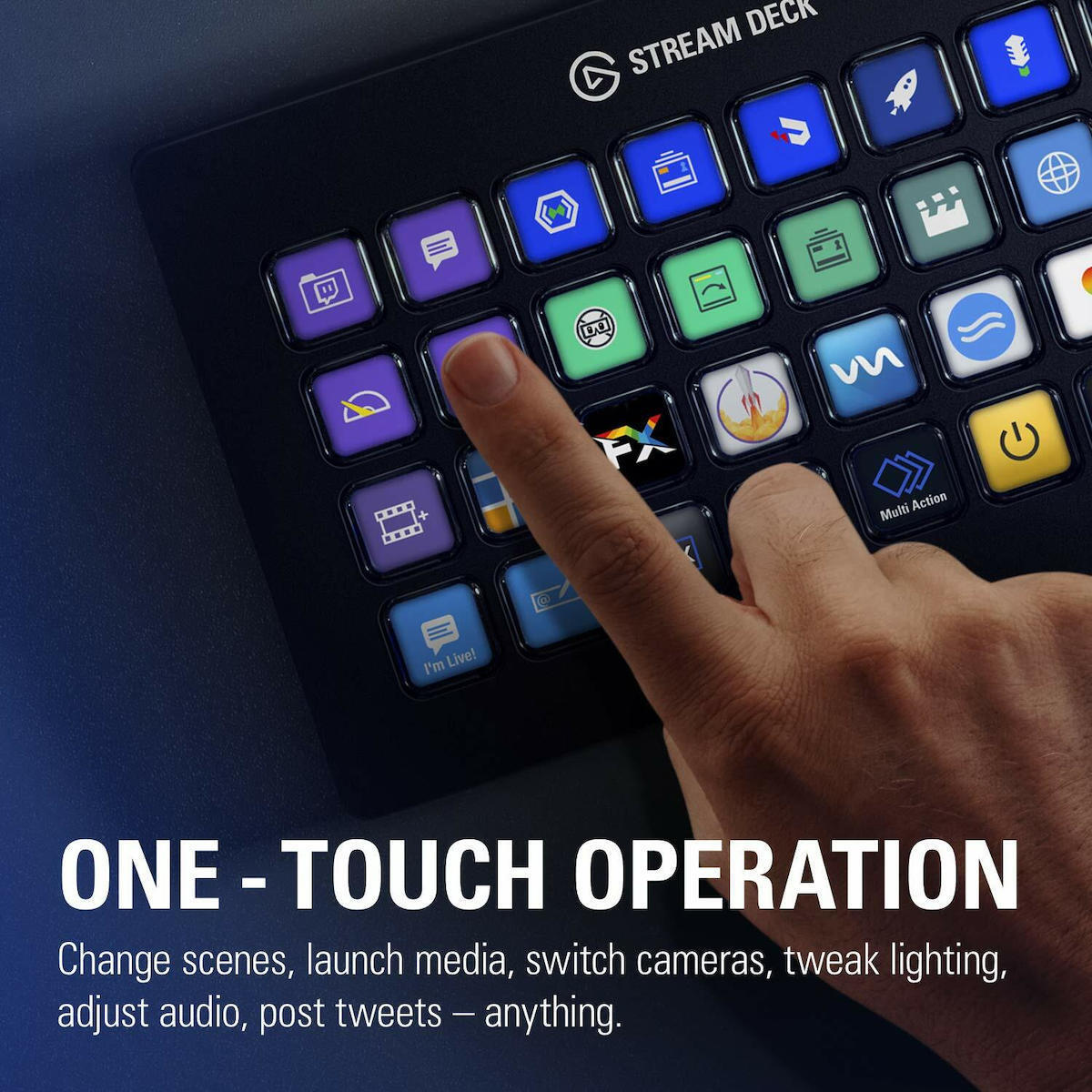Elgato Stream Deck XL With 32 Customizable LCD Buttons - Image 6
