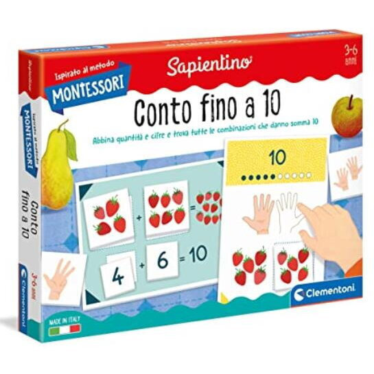 Clementoni Montessori Εκπαιδευτικό Παιχνίδι Γράμματα & Αριθμοί