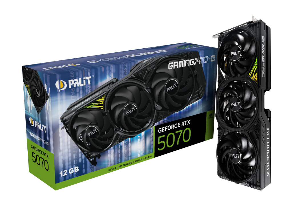 Palit GeForce RTX 5070 12GB GamingPro-S
