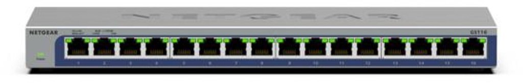 NetGear GS116-300EUS Unmanaged L2 - Image 2