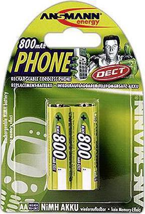 Ansmann Phone AA 800mAh 1.2V 2τμχ