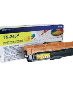 Brother TN-245Y Γνήσιο Toner Laser Εκτυπωτή Κίτρινο High Yield 2200 Σελίδων (TN-245Y)