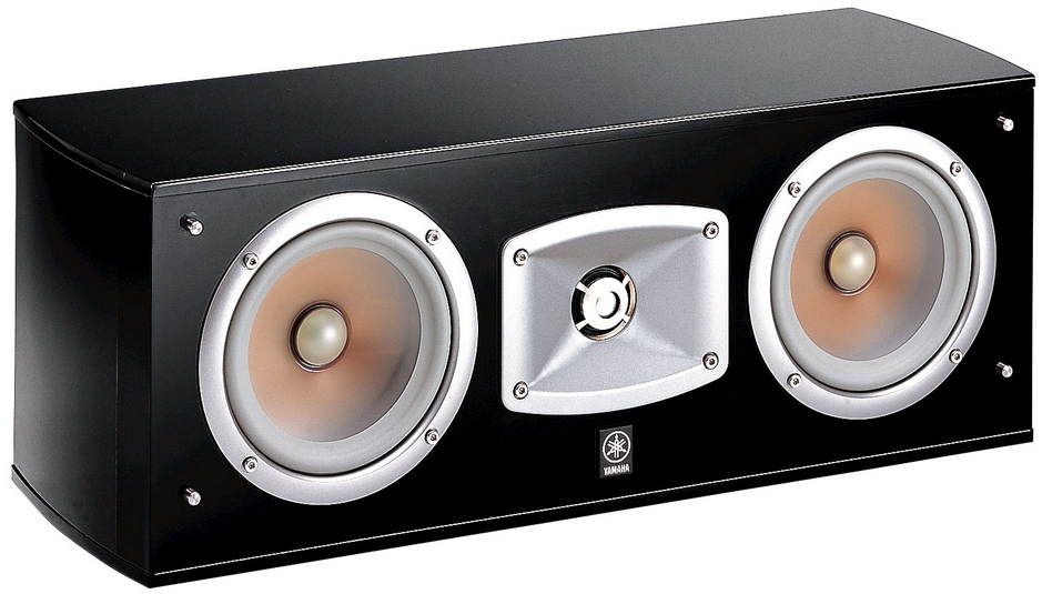 Yamaha NS-C444 Ηχείο Hi-Fi Κεντρικό 250W 2 Δρόμων Π51.4xΒ21.3xΥ19εκ. Μαύρο