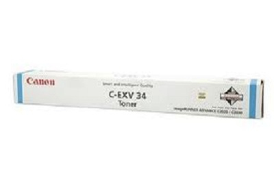 Canon C-EXV34 Γνήσιο Toner Laser Εκτυπωτή Κυανό 19000 Σελίδων (3783B002)