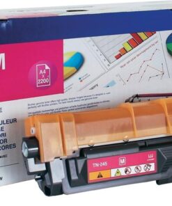 Brother TN-245M Γνήσιο Toner Laser Εκτυπωτή Ματζέντα High Yield 2200 Σελίδων (TN-245M)