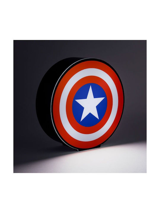 Paladone Παιδικό Διακοσμητικό Φωτιστικό Captain America Πολύχρωμο 15x15x15εκ. - Image 3