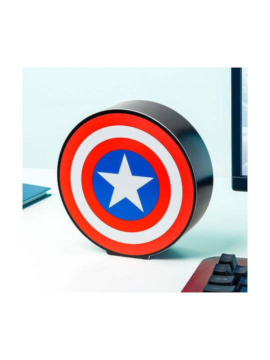 Paladone Παιδικό Διακοσμητικό Φωτιστικό Captain America Πολύχρωμο 15x15x15εκ. - Image 5