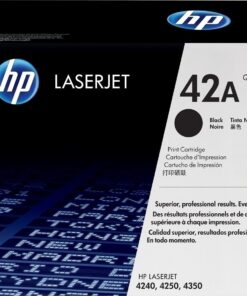 HP 42A Γνήσιο Toner Laser Εκτυπωτή Μαύρο 10000 Σελίδων (Q5942A)