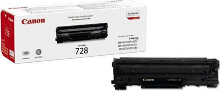 Canon 728 Γνήσιο Toner Laser Εκτυπωτή Μαύρο 30000 Σελίδων (3500B002)