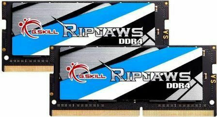 G.Skill Ripjaws DDR4 32GB RAM με 2x16GB Modules και Ταχύτητα 3200 για Laptop F4-3200C22D-32GRS
