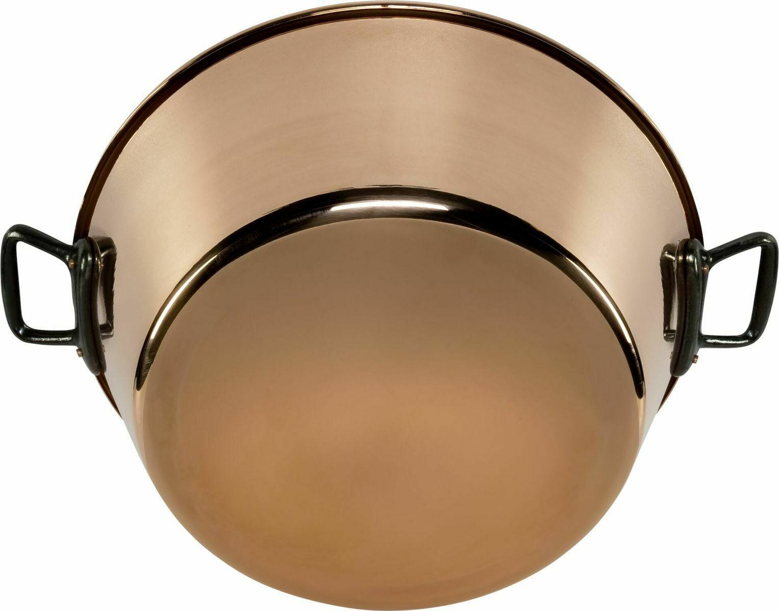De Buyer Incuivre Jam Pot Copper Smooth Βαθιά Ανοξείδωτη Κατσαρόλα 9lt / 38cm - Image 4