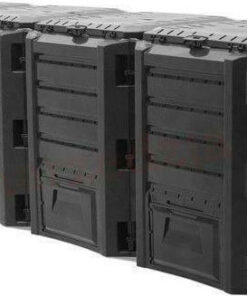 Composter Compogreen 1600 lt Πλαστικός Κομποστοποιητής Κλειστού Τύπου 1600lt 719x2610x826mm