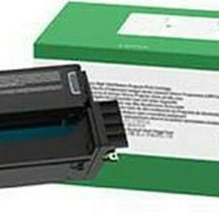 Lexmark C332HK0 Γνήσιο Toner Laser Εκτυπωτή Μαύρο High Yield Return Program 3000 Σελίδων