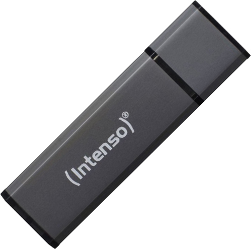 Intenso Alu Line 32GB USB 2.0 Stick Γκρι - Image 4
