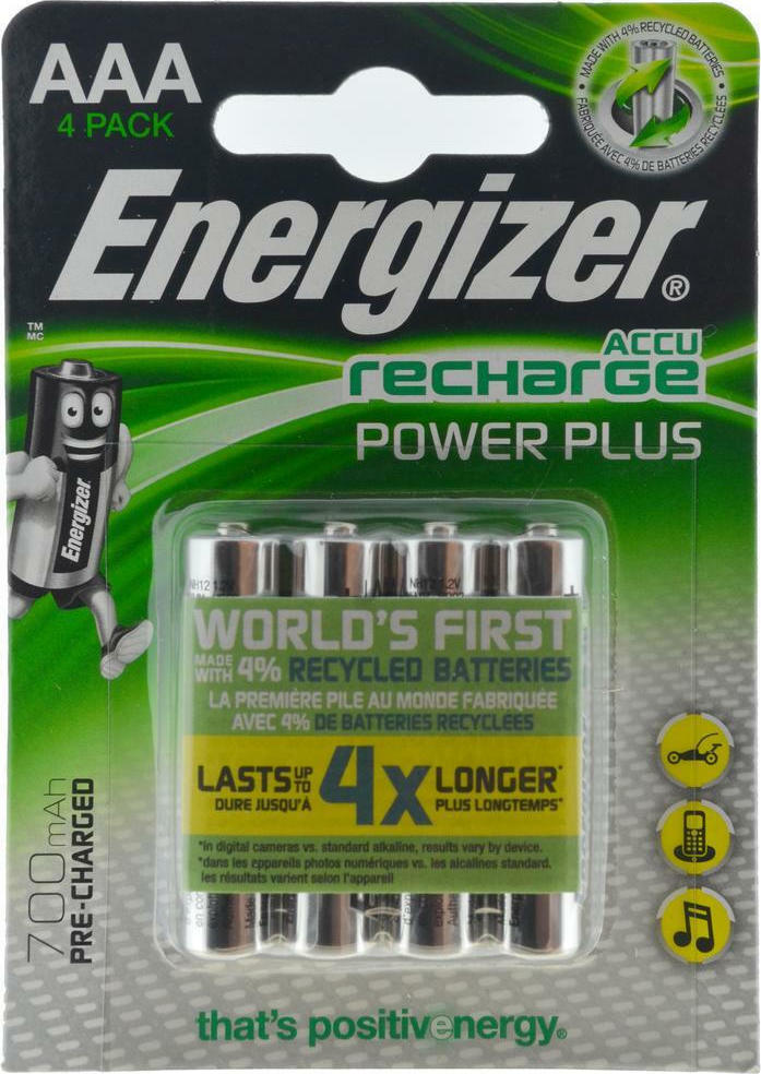 Energizer Power Plus AAA 700mAh 1.2V 4τμχ - Image 4