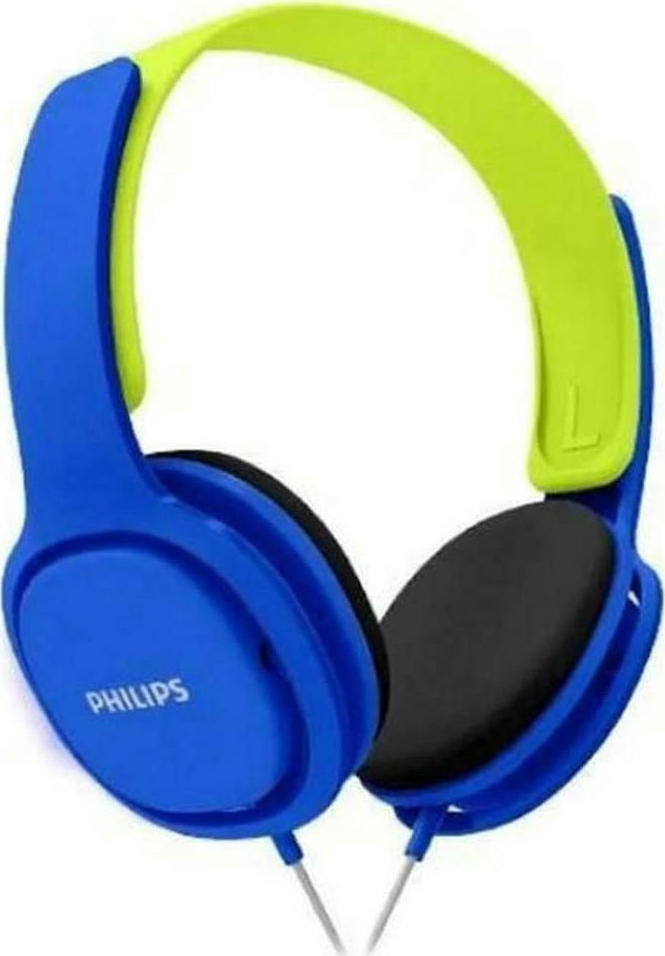 Philips SHK2000 Ασύρματα / Ενσύρματα Παιδικά On Ear Ακουστικά Μπλε / Πράσινα - Image 2