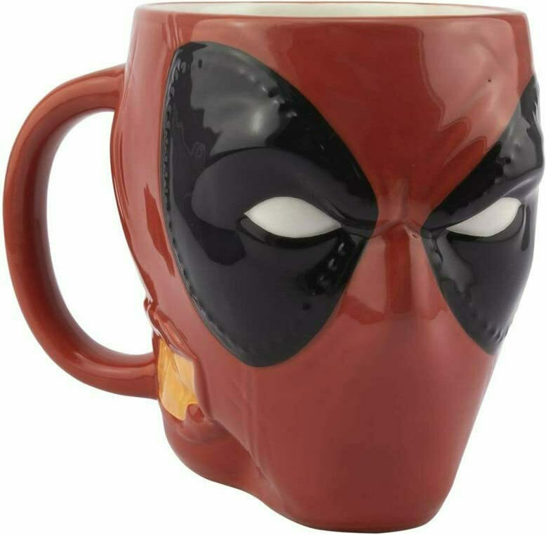 Paladone Deadpool Head Shaped Κούπα Κεραμική Κόκκινη 350ml - Image 2