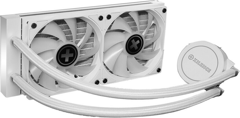 Xilence LiQuRizer LQ240 ARGB Υδρόψυξη Επεξεργαστή Διπλού Ανεμιστήρα 120mm για Socket AM4/1200/115x Λευκή