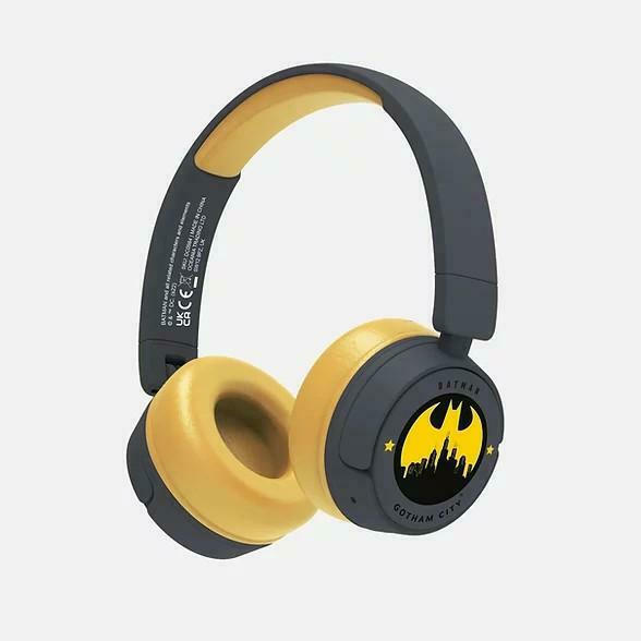 OTL DC Comics Batman Gotham City Kids Bluetooth / 3.5mm με 24 ώρες Λειτουργίας Μαύρα