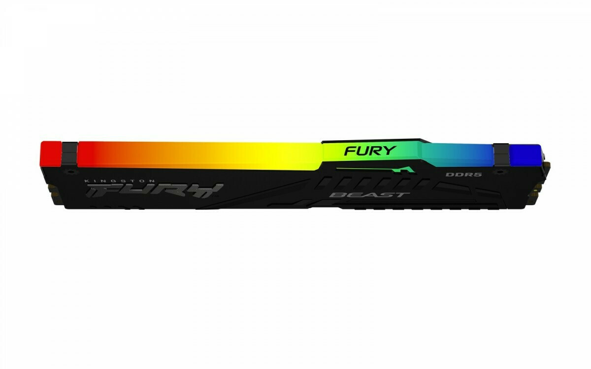 Kingston Fury Beast RGB DDR5 με Module 1x16GB και Ταχύτητα 5600 για Desktop KF556C40BBA-16 - Image 3