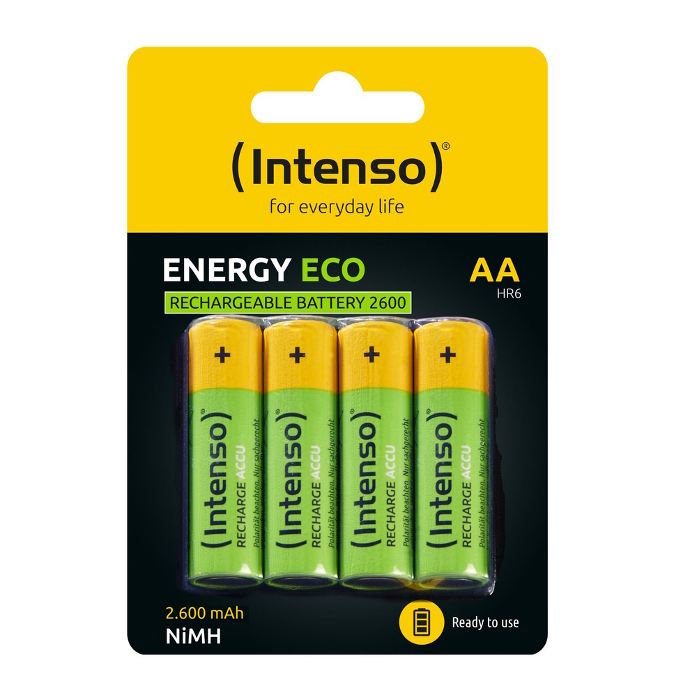 Intenso Energy Eco AA 2600mAh 1.2V 4τμχ