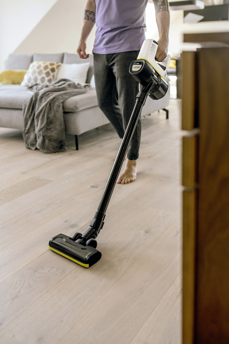 Karcher Vc 4 Cordless Myhome Επαναφορτιζόμενη Λευκή - Image 5