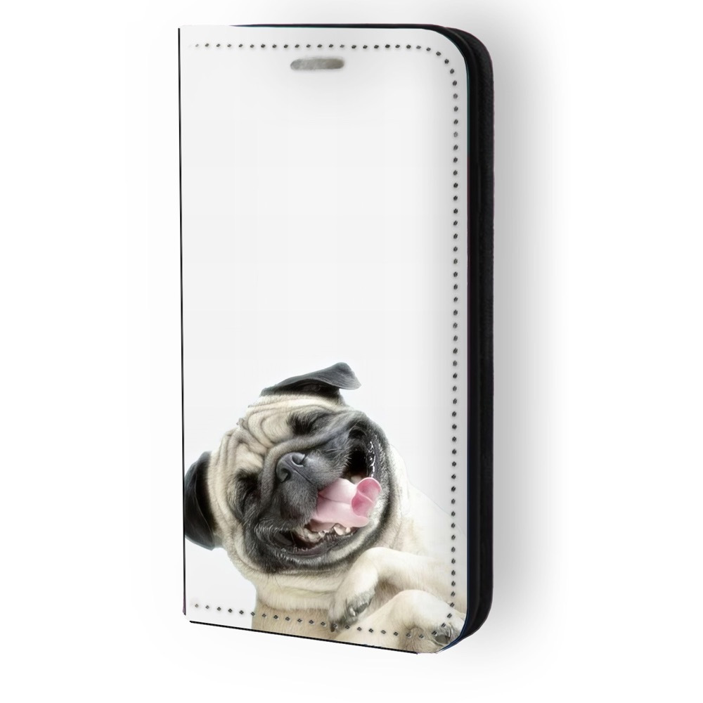 Θήκη Book Σχέδιο Cute Pug 91921 Xiaomi Redmi 10c