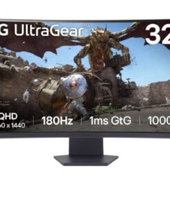 LG UltraGear 32GS60QC-B 31.5" VA HDR Curved QHD 2560x1440