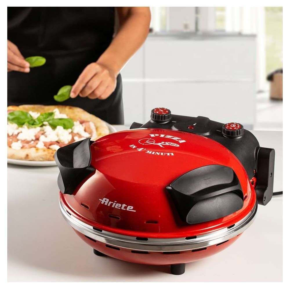 Ariete 0909 Παρασκευαστής Πίτσας 1200W Κόκκινος - Image 8