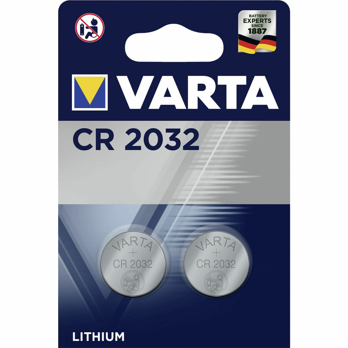 Varta Μπαταρίες Λιθίου Ρολογιών CR2032 2τμχ - Image 2
