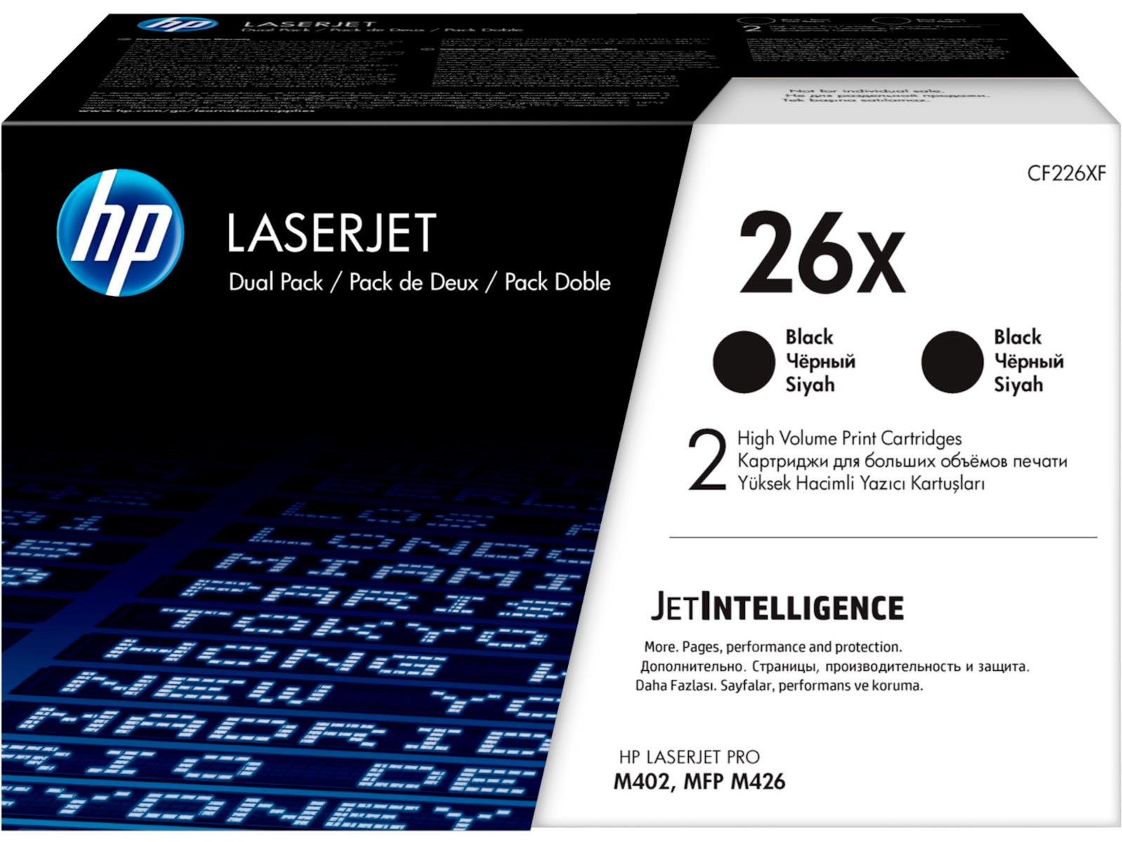 HP 26X Γνήσιο Multipack Toner Laser Εκτυπωτή Μαύρο High Yield 2τμχ (CF226XD) - Image 5