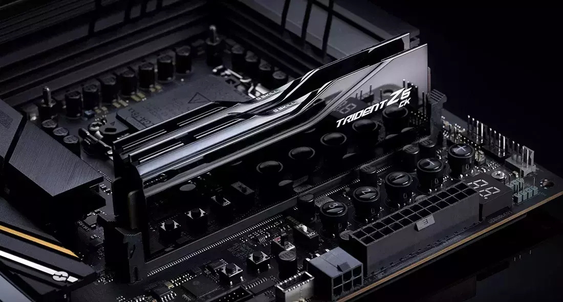 G.Skill Trident Z5 CK DDR5 48GB RAM με 2x24GB Modules και Ταχύτητα 8800 για Desktop F5-8800C4255H24GX2-TZ5CK - Image 2