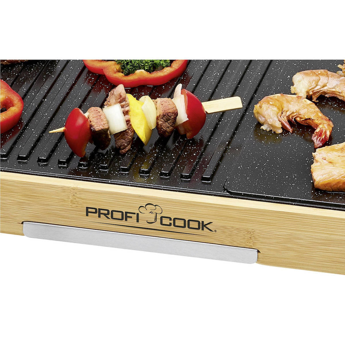 Profi Cook PC-TYG 1143 Teppanyaki Πλάκα Ψησίματος με Ρυθμιζόμενο Θερμοστάτη 2200W - Image 2