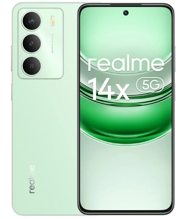 Realme 14X 5G Dual SIM (8/256GB) Peridot Green