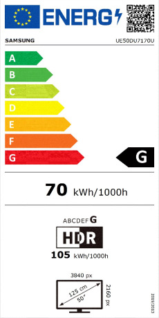 Samsung Smart 50" 4K LED DU7170 (2024) - Image 2