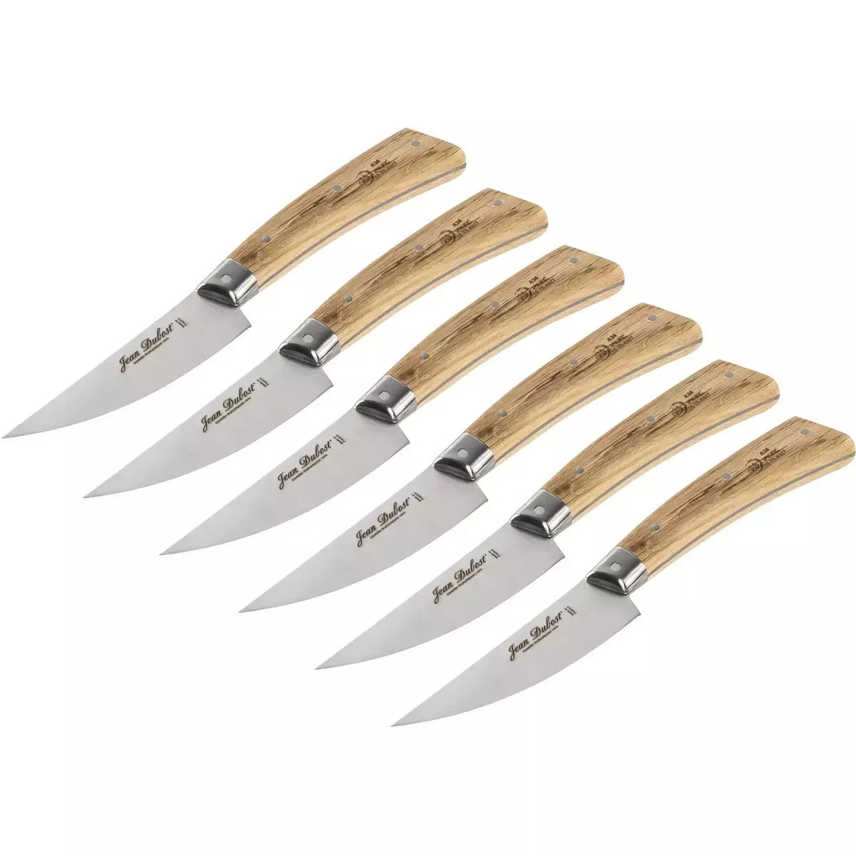 Laguiole Μαχαίρια Steak από Ανοξείδωτο Ατσάλι 10cm 6τμχ - Image 2