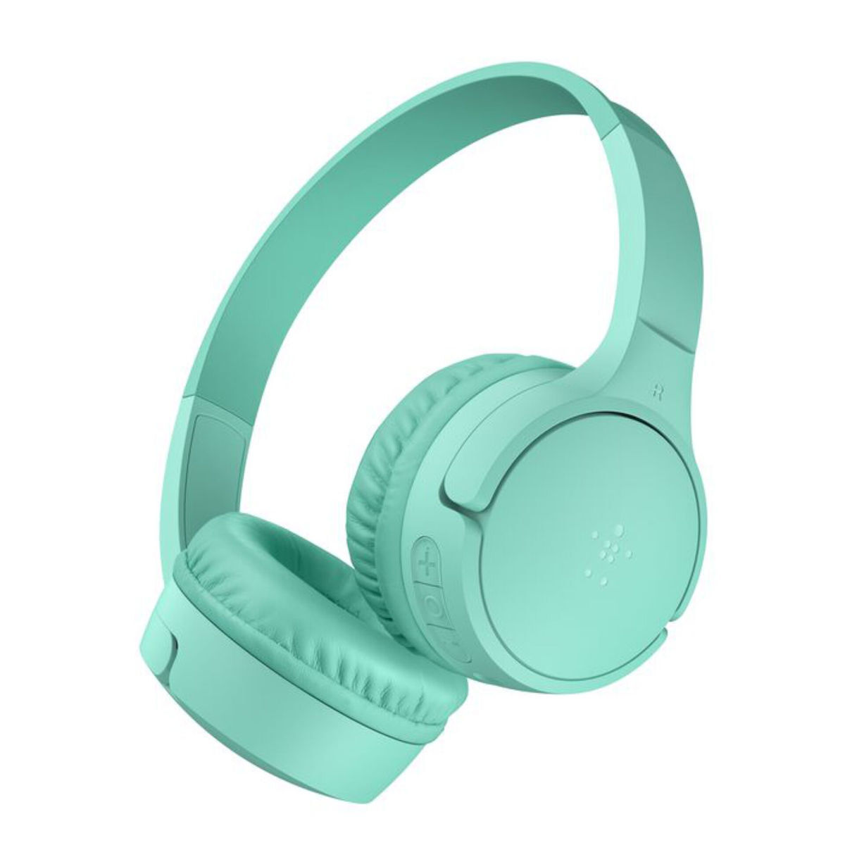 Belkin Soundform Mini Ασύρματα / Ενσύρματα Παιδικά On Ear Ακουστικά με 30 ώρες Λειτουργίας και Quick Charge Mint